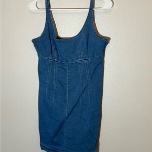 No Boundaries Denim Blue Dress